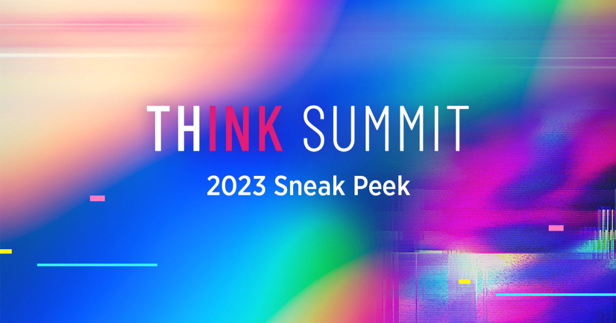 The Think Summit 2023 Sneak Peek