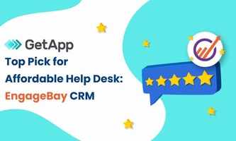 GetApp's Top Pick for Affordable Help Desk: EngageBay CRM