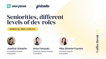 Different levels of Developer Roles - Where are you growing?