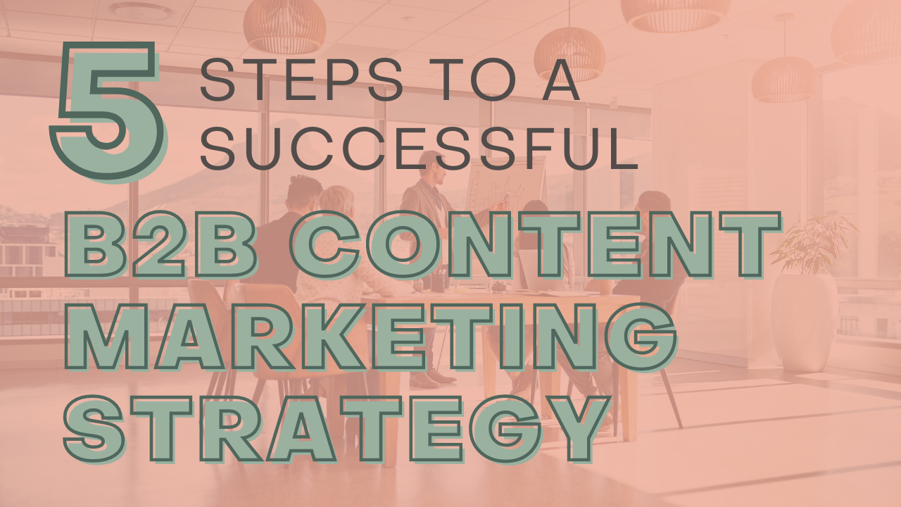 5 Steps to a Successful B2B Content Marketing Strategy