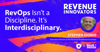 RevOps Isn't a Discipline. It's Interdisciplinary.