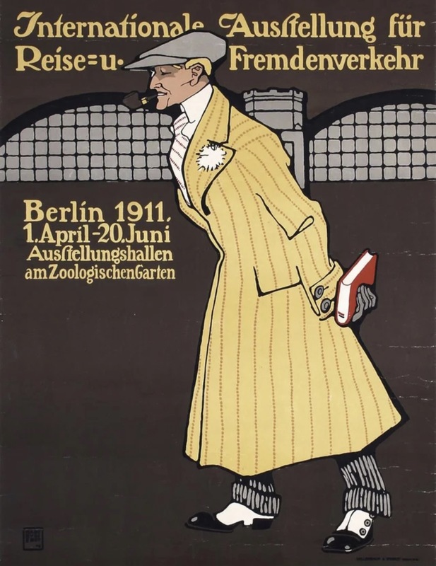 1911 International Tourism Exhibition in Berlin - Swipe File