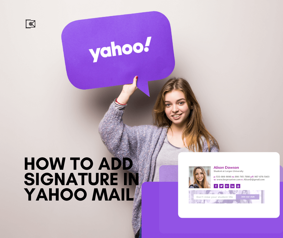 How Do I Add a Signature to My Yahoo Email Account?