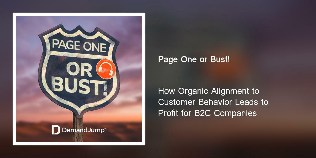 How Organic Alignment to Customer Behavior Leads to Profit for B2C Companies