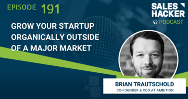 Grow Your Startup Organically Outside of a Major Market