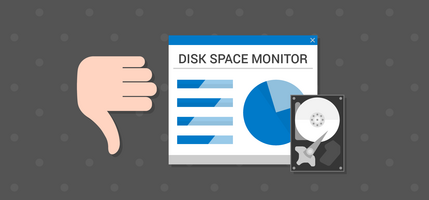 Most Windows disk space monitors suck