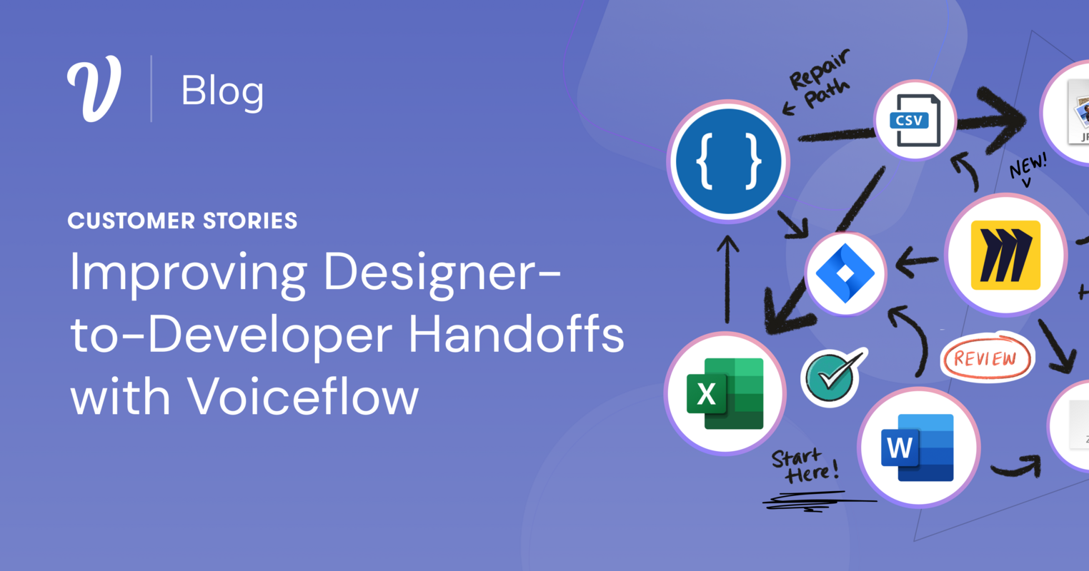 Improving Designer-to-Developer Handoffs with Voiceflow