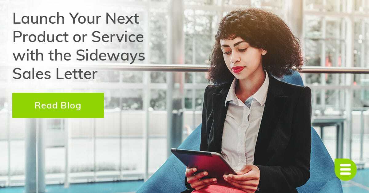 Launch Your Next Product or Service with the Sideways Sales Letter