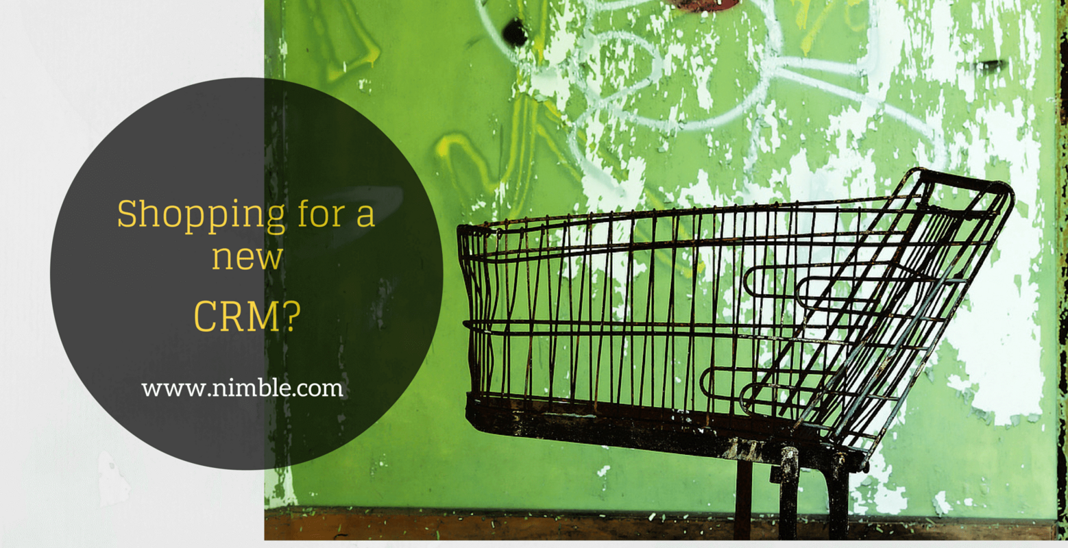 Shopping For a New CRM? Watch the Replay of Tuesday's Demo | Nimble Blog
