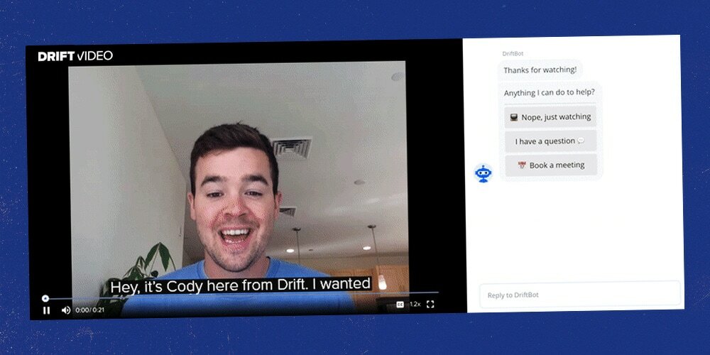 Engage with More of Your Prospects and Customers. Introducing Captions for Drift Video.