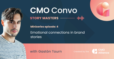 CMO Convo | Story Masters 4: Emotional connections in brand stories | Gastón Tourn