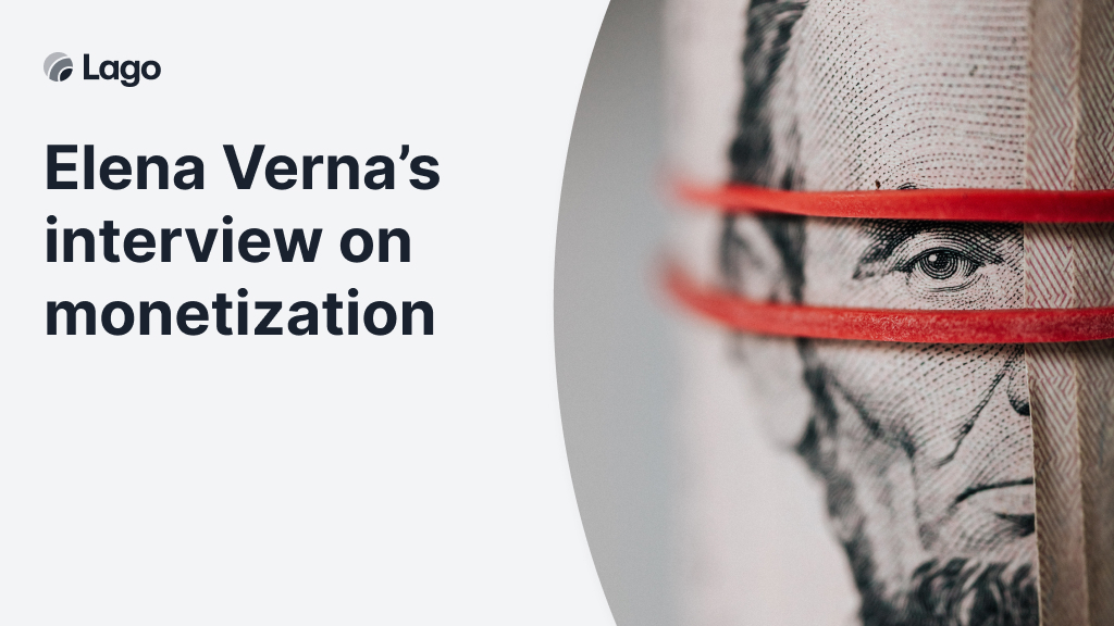 Elena Verna on monetization, why it differs from pricing, and why it's part of your PMF