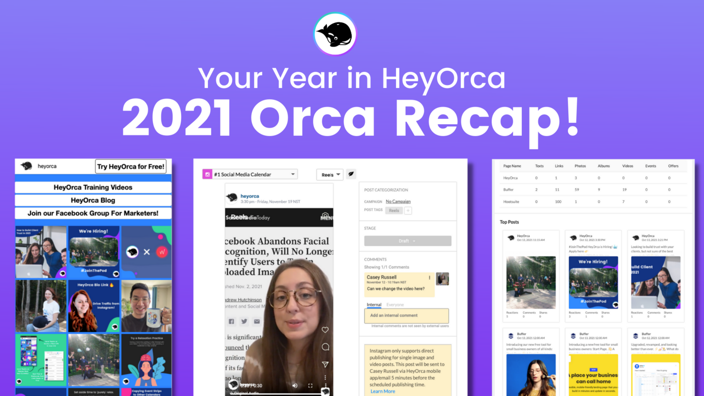 Your Year In HeyOrca 2021: The Orca Recap!