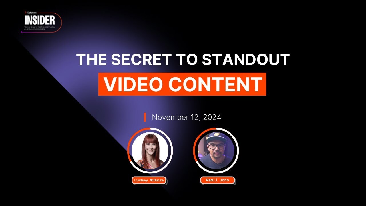 Standing Out With Personalized Video Content | Goldcast
