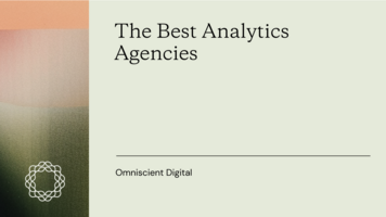 The 6 Best Web Analytics Agencies in 2024