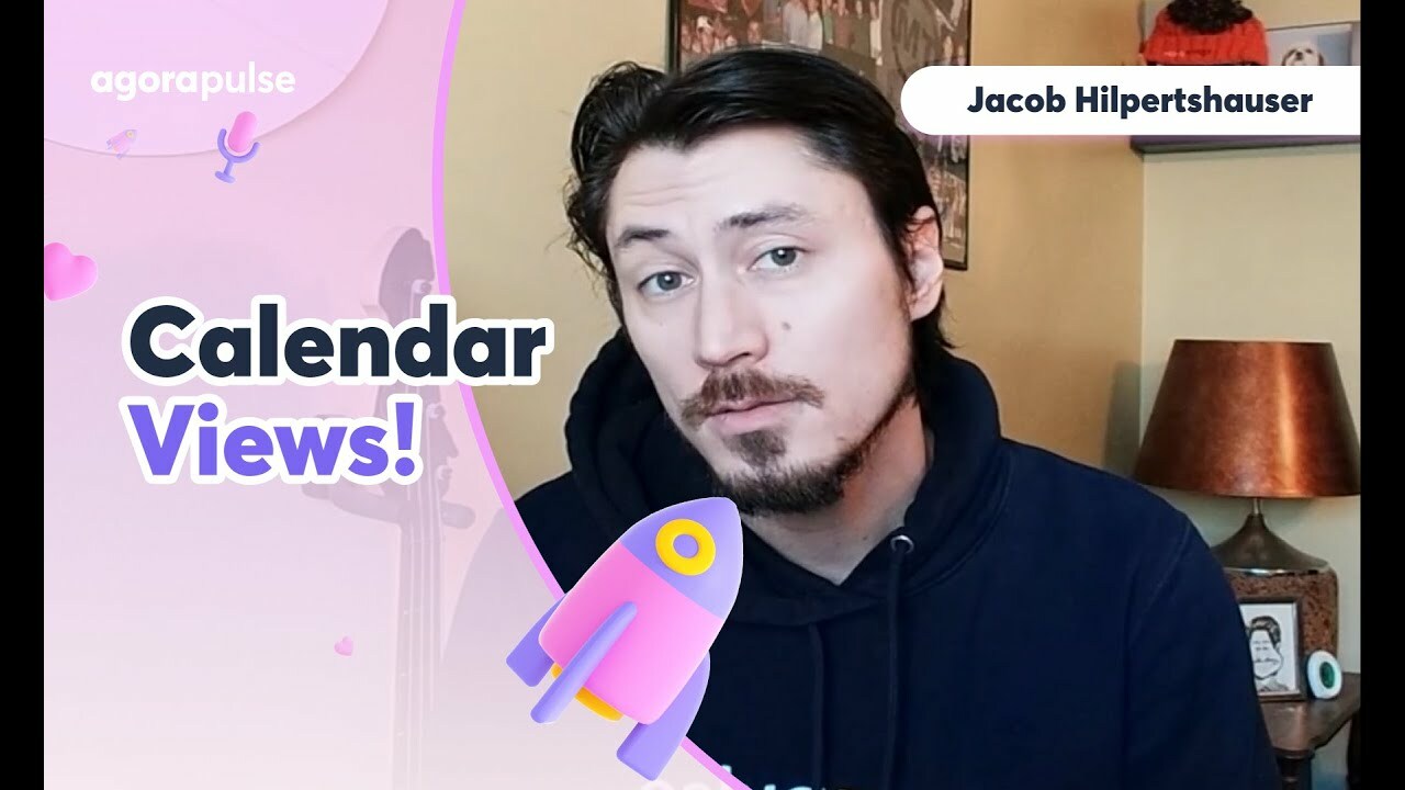 Social Media Publishing Calendar Views | Agorapulse Explained