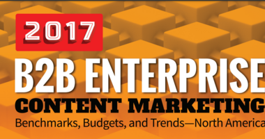 2017 B2B ENTERPRISE CONTENT MARKETING Benchmarks, Budgets and Trends North America 