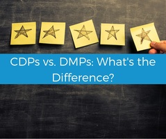 A breakdown of the main differences between CDP and DMP