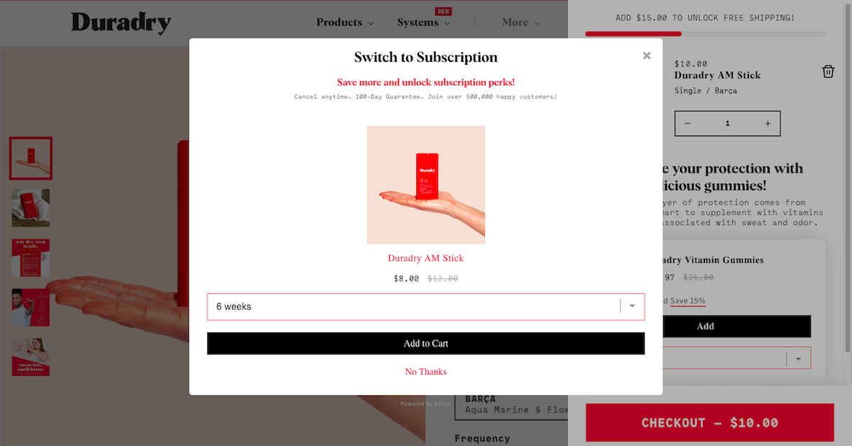 6 Shopify Upsell Popup Examples You Can Copy to Boost AOV