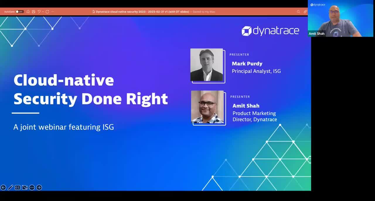 Modern cloud application security done right