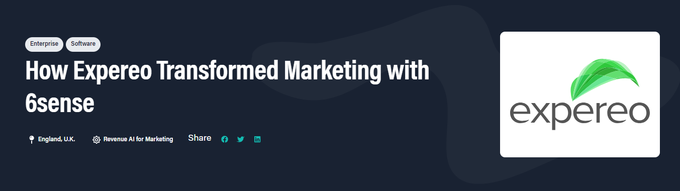 How Expereo Transformed Marketing with 6sense