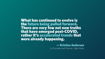 Back to the Future: How Crisis Accelerates Trends with Kristian Andersen