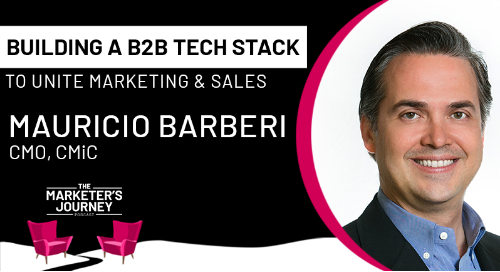 Building a B2B tech stack to unite marketing and sales [podcast]