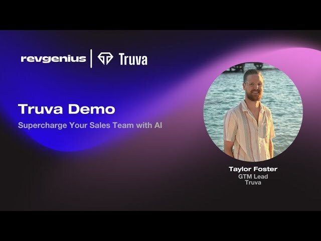 Truva Demo: Supercharge Your Sales Team with AI