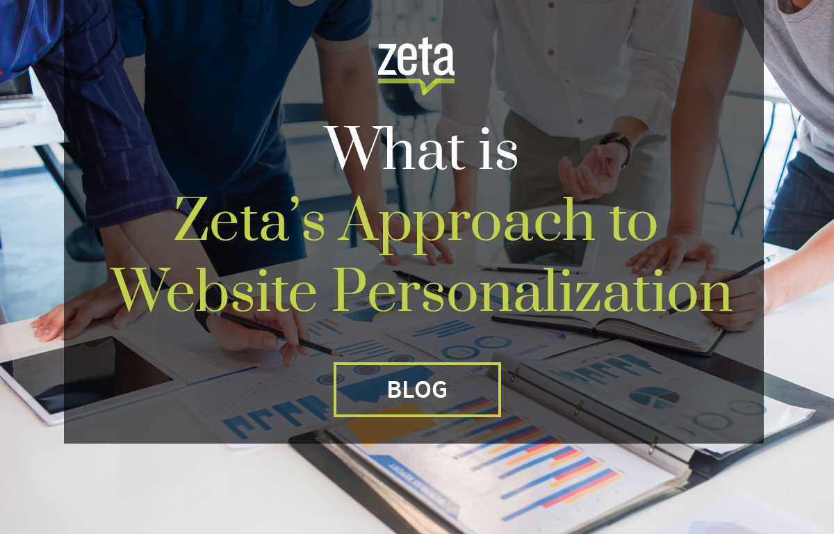 What Is Zeta's Approach to Website Personalization?