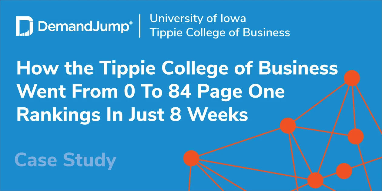 How a University Went From 0 to 84 Page One Rankings in Just 8 Weeks