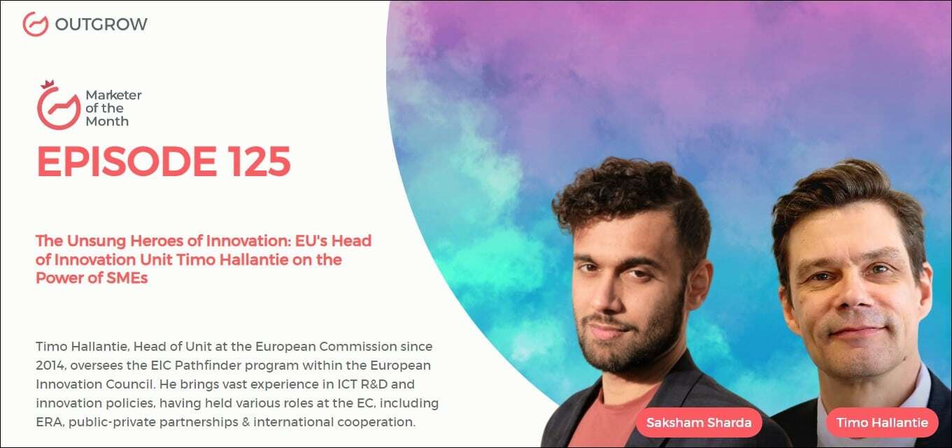 The Unsung Heroes of Innovation: EU's Head of Innovation Unit Timo Hallantie on the Power of SMEs