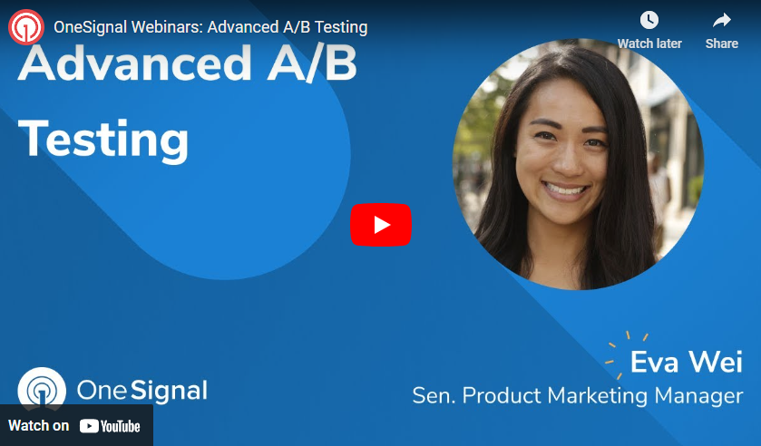 Advanced A/B Testing
