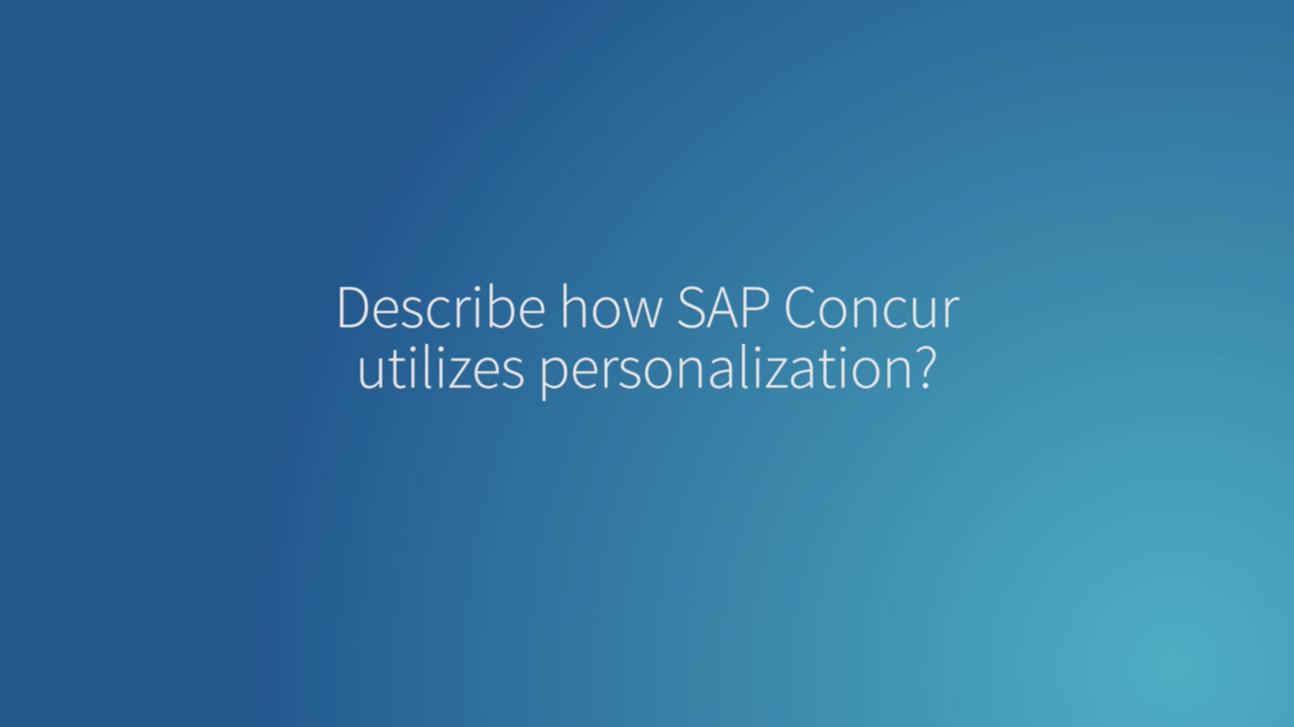 Customer Success: SAP Concur