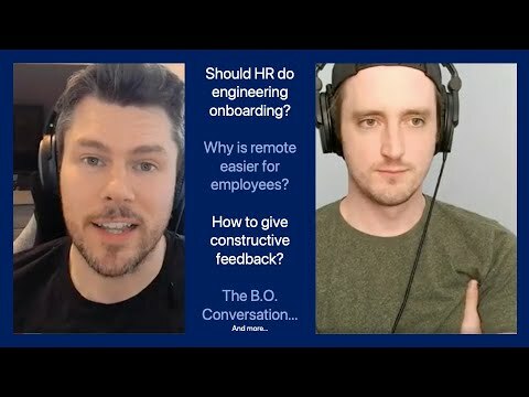 What to do if someone stinks at work... 🧑‍🚀  EP5:  Open metrics, Engineering onboarding, & Feedback