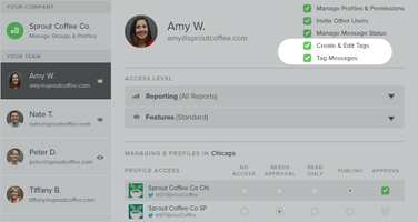 Designate Specific Users to Create and Manage Tags for Your Team