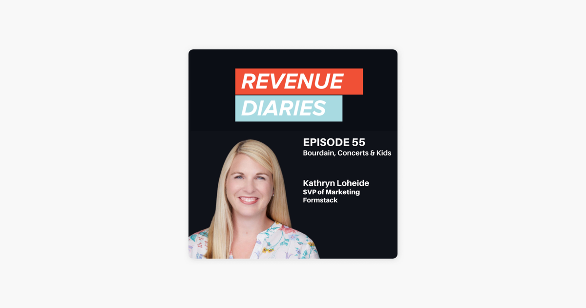 ‎Revenue Diaries: Kathryn Loheide : Bourdain, Concerts & Kids on Apple Podcasts