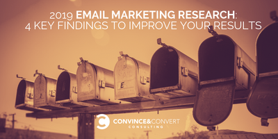2019 Email Marketing Research: 4 Key Findings to Improve Your Results