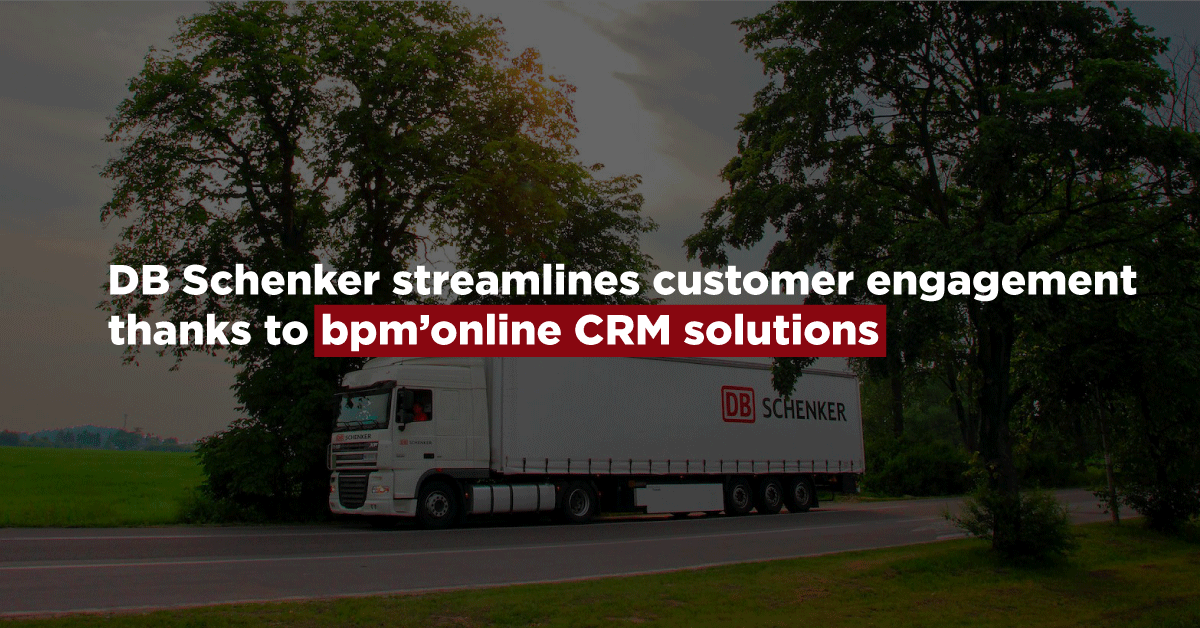 DB Sсhenker streamlines customer engagement thanks to Creatio CRM solutions