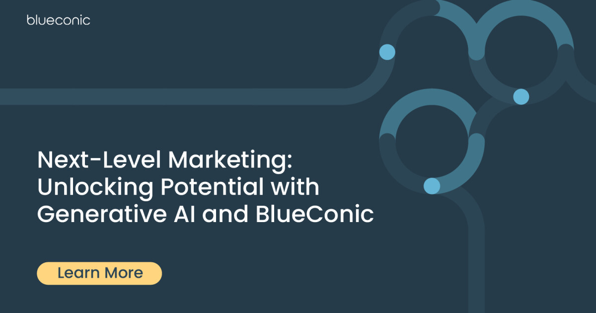 Next-Level Marketing: Unlocking Potential with Generative AI and BlueConic