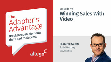 Adapter's Advantage Podcast S01E049: Todd Hartley