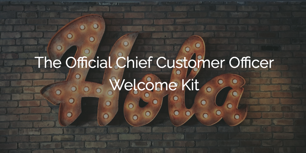 The Official Chief Customer Officer Welcome Kit | Gainsight