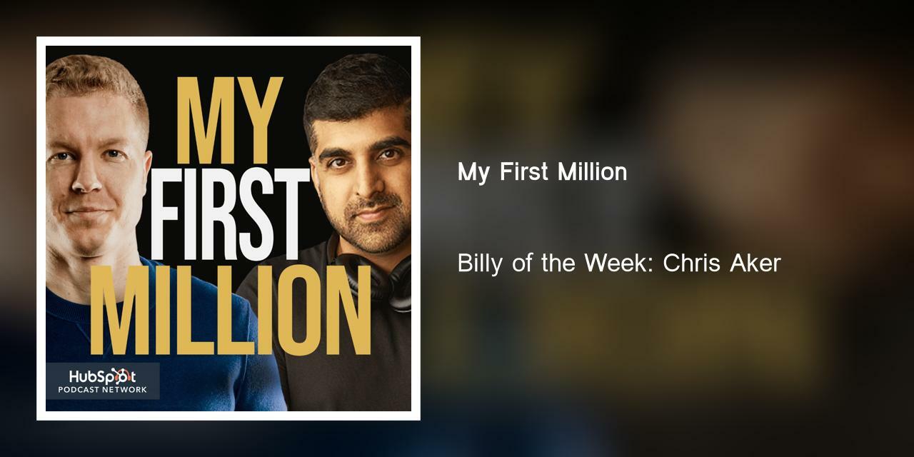 Billy of the Week: Chris Aker