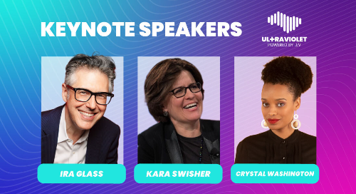 Announcing the Ultraviolet Keynote Speakers!