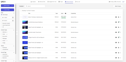 Introducing ON24 Media Manager