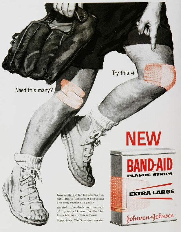 1960's Band-Aid Print Ad - Swipe File