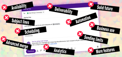 The 11 Fatal Problems with Gmail's Built-In Mail Merge