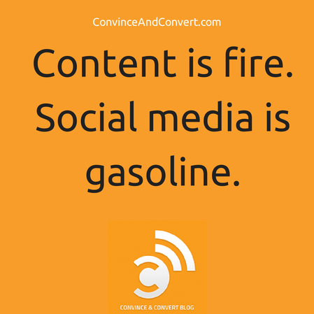 The symbiotic relationship between social and content