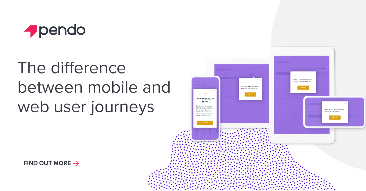 The difference between mobile and web user journeys | Pendo Blog