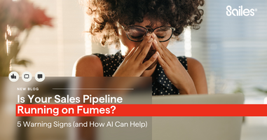 Is Your Sales Pipeline Running on Fumes? 5 Warning Signs (and How AI Can Help)