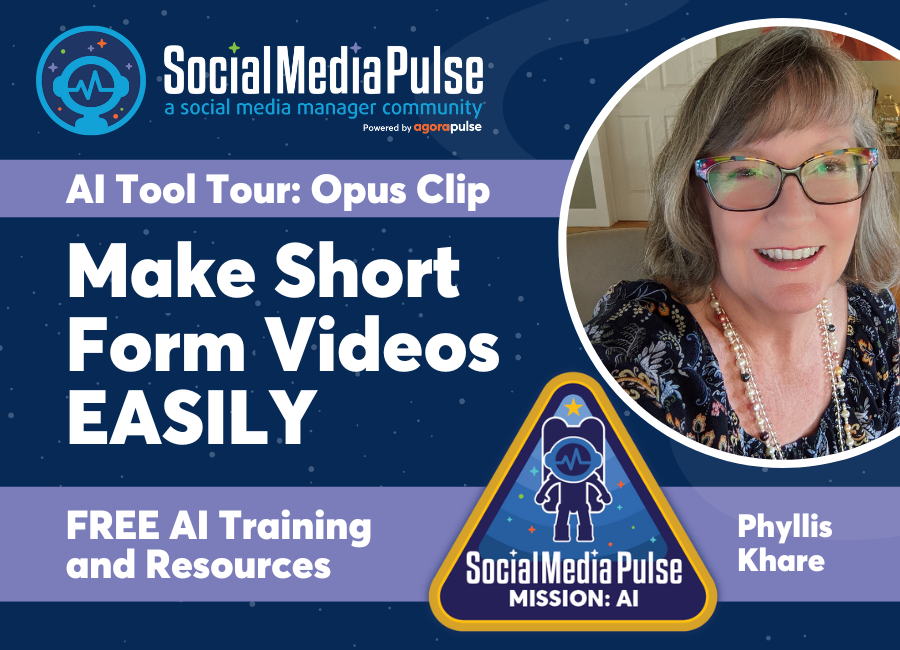 AI Tool Tour: Opus Clip - Make Short Form Videos EASILY